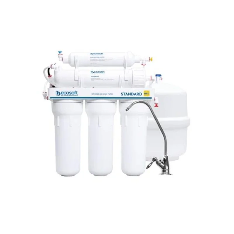 Осмос Ecosoft Standard 5-50 (5 ступеней, мембрана 50GPD, кран, бак 12 л) MO550ECOSTD